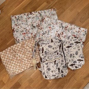 Magic Box Disney Bundle: Totes, Backpack, Large Pouch. Modern Disney Travel